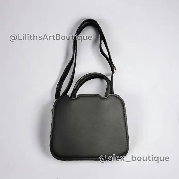 Quilted Square Crossbody Bag(Q007)-Bags for Women - Picture 3 of 11